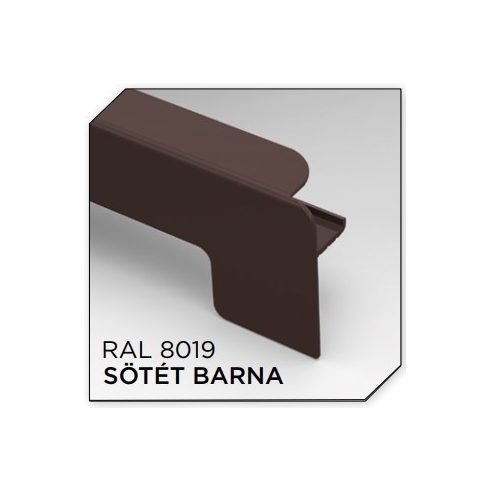 Alu végzáró Barna