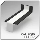 ALU hossztoldó Fehér